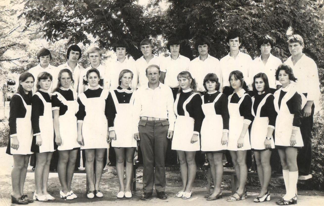 выпускники школы фото 1987 год